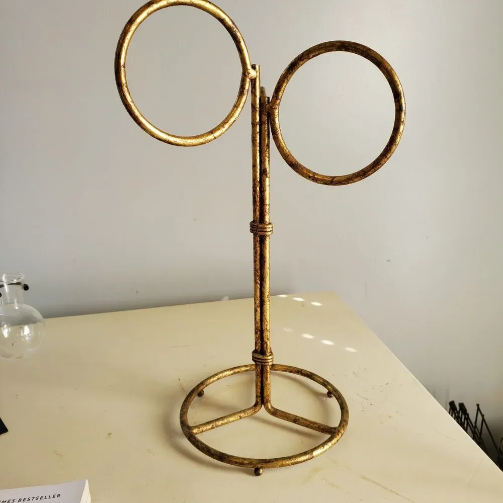 Towel Rack Counter Top Gold 16: Tall